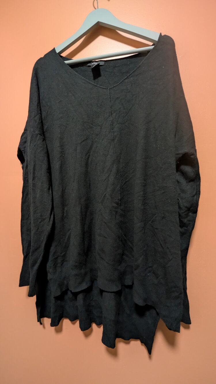 Cozy black sweater from Chic Soul, size 1x